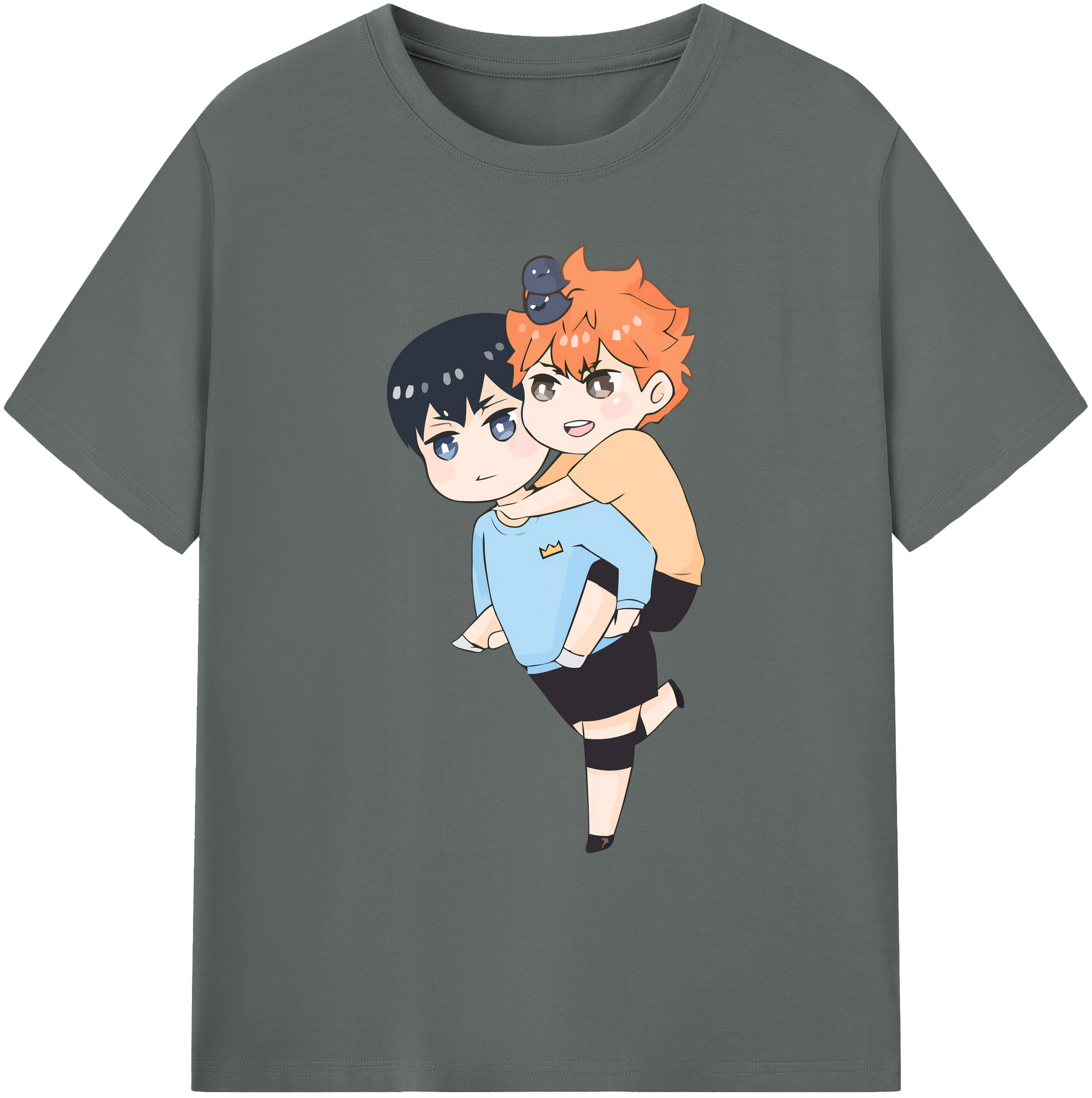 （画像用） ハイキュー!! Haikyu!! 綿100％ メンズ半袖Tシャツ｜肌触りやわらか＆通気性